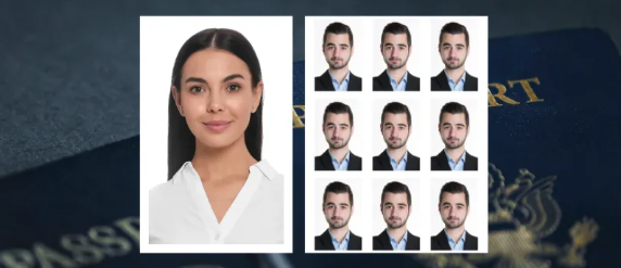 Passport photo examples
